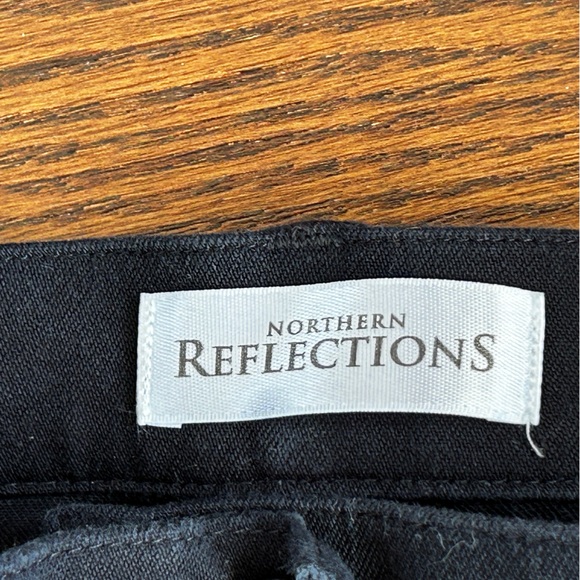 Northern Reflections Black Essential Fit Pants Size 14 Petite - Picture 4 of 12